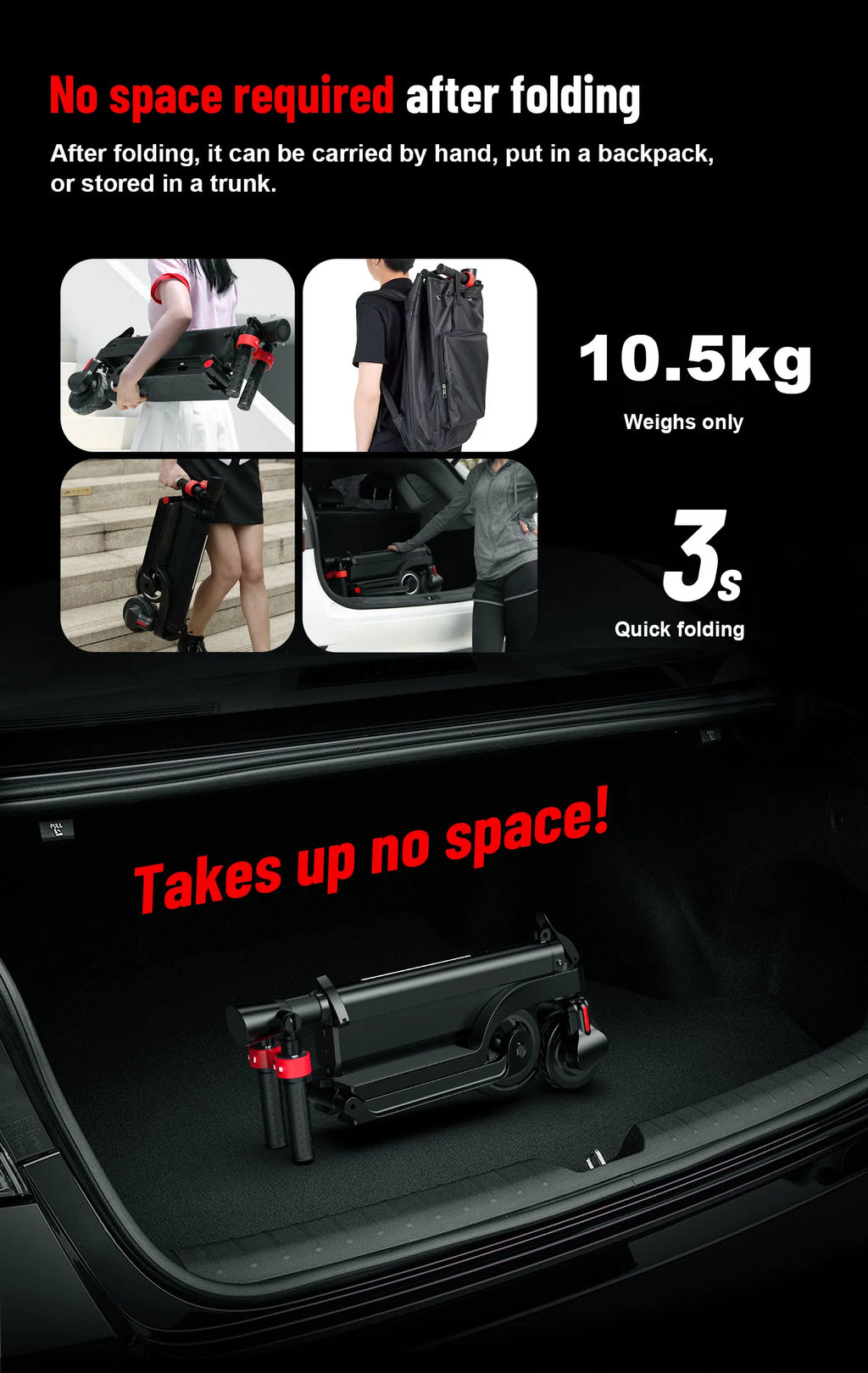 X6 Electric scooter 36V 7.5A Foldable E-Scooter 350W E-Scooter 25km range e scooter kick scooter electric for adults kids