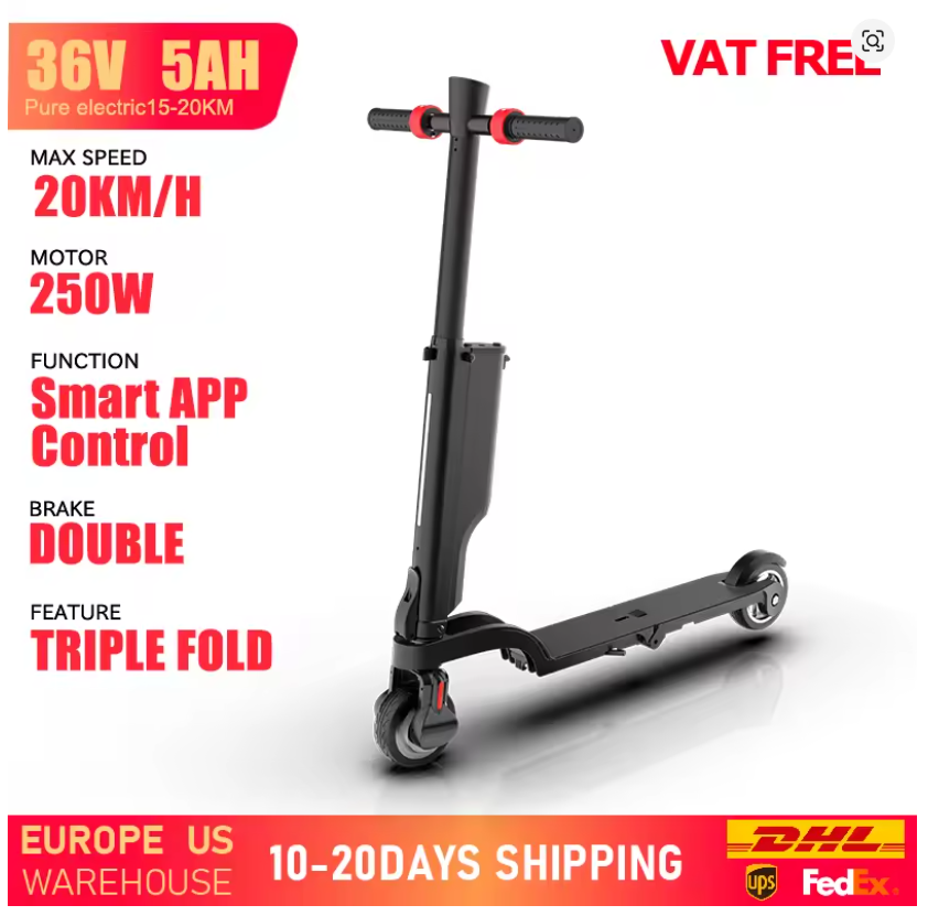 X6 Electric scooter 36V 7.5A Foldable E-Scooter 350W E-Scooter 25km range e scooter kick scooter electric for adults kids
