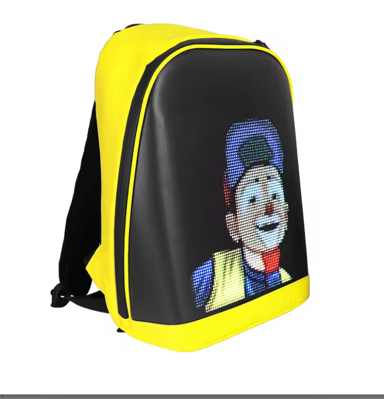 LED WiFi Version Backpack For School- Bicycling - Walking- Jogging  - Scotering -- Smart Phone Control LED Screen Dynamic Fashionable 3.0 Waterproof Backpack Motorcycle Laptop Cycling Backpackuct