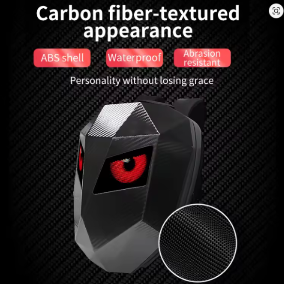 LED Safety Backpack - For Bikers - Scooters - Hikers - Joggers - Schoolers - Night Walkers -