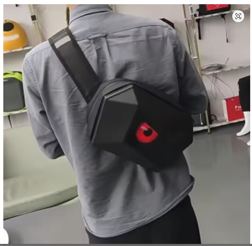 LED Shoulder Bag - LOY Moto Pocket LED Shoulder Straddle Bag - Eye Luminous Mochila