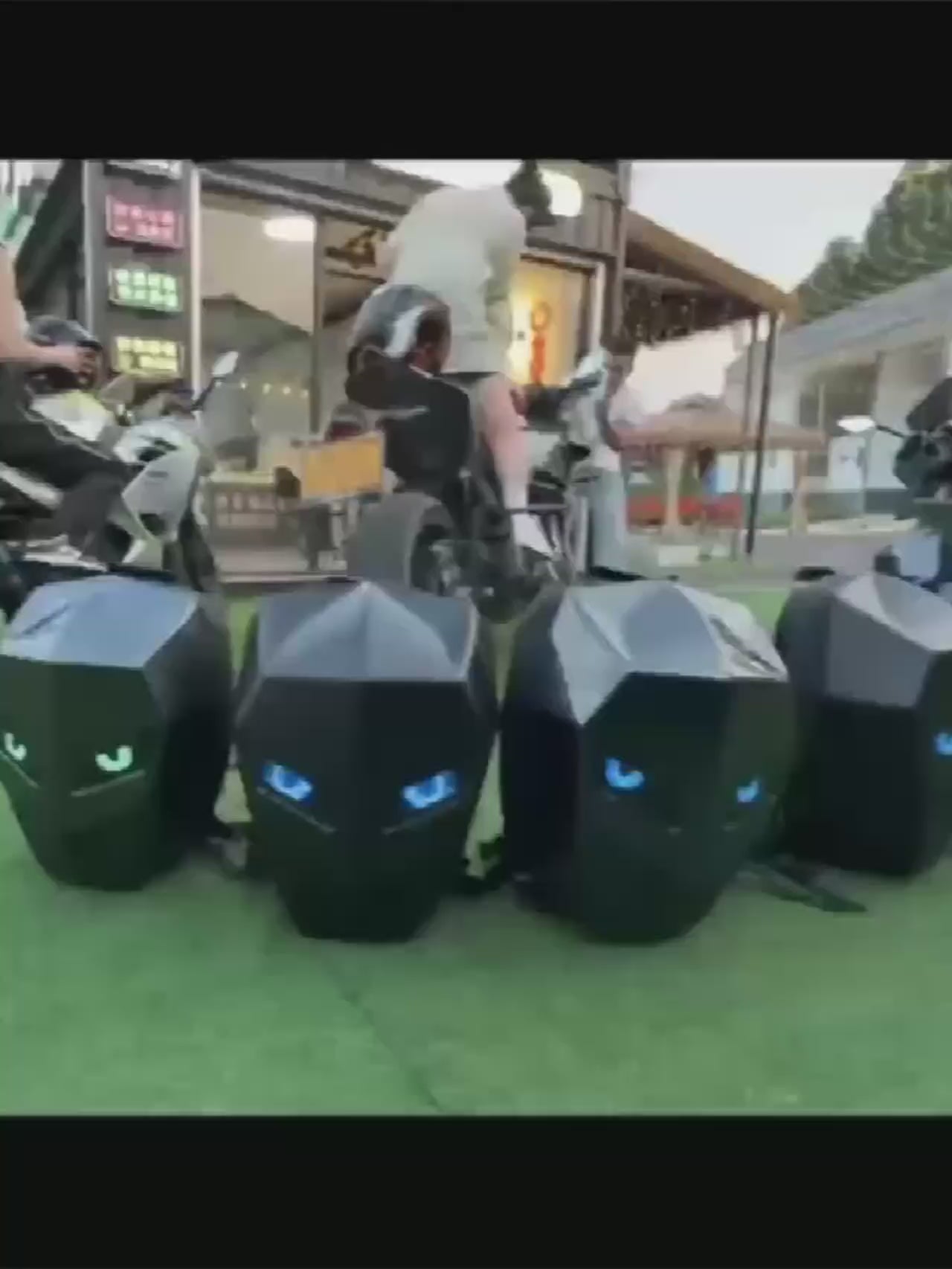 LED Safety Backpack - For Bikers - Scooters - Hikers - Joggers - Schoolers - Night Walkers -